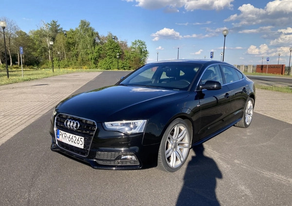 Audi A5 cena 77500 przebieg: 75000, rok produkcji 2016 z Krotoszyn małe 277